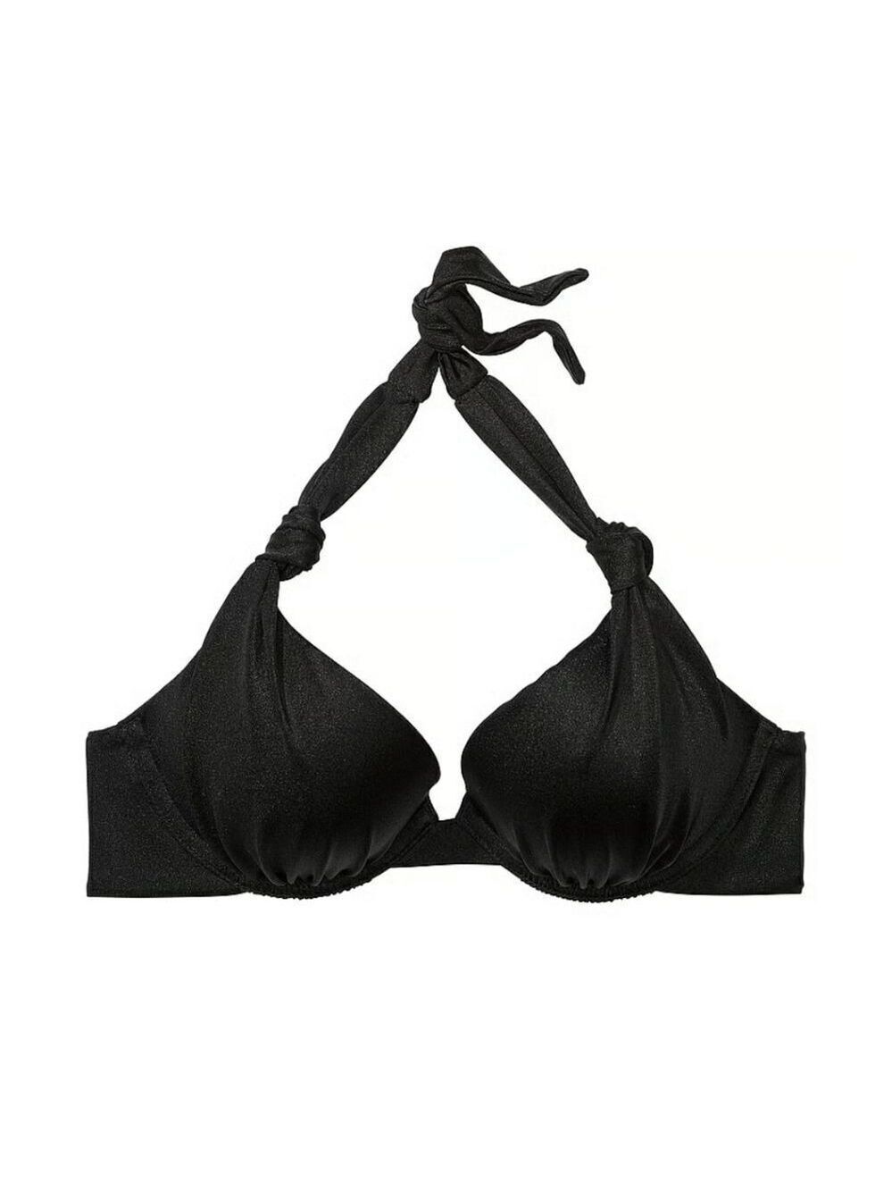 Victoria Secret Push Up Bikini Top Knotted Tee 32A NWT